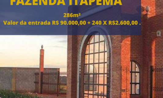 Terreno Fazenda Itapema