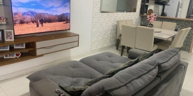 Casa térrea com tres dormitorios sendo um suíte - Foto 0